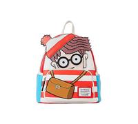 Loungefly Wheres Waldo Cosplay Mini Backpack Brown