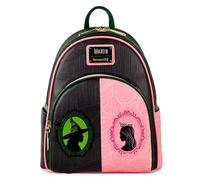 Loungefly - Wicked - Pink & Green Mini Backpack - Wicked Part 1 - Premium Vegan Leather - Gift Idea - Official Merchandise - for Boys, Girls Men and Women - Movies Fans