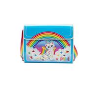 Loungefly Women's Lisa Frank Angel Kitty Crossbody, Multicolor, One Size