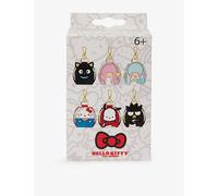 Loungefly Womens Loungefly Sanrio Characters Cosplay Mystery Mini Backpack Faux-Leather Keychain Charms