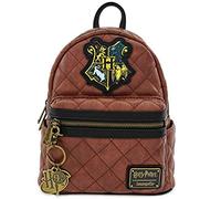 Loungefly x Harry Potter Hogwarts Crest Quilted Mini Backpack, Multicolored, One Size, Classic
