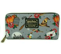 Loungefly x Harry Potter Relics Tattoo Allover-Print Wallet