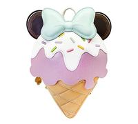 Loungefly X LASR Exclusive Disney Frosted Minnie Ice Cream Convertible Mini Backpack - Fashion Cosplay Disneybound Cute Backpacks, Multicolor
