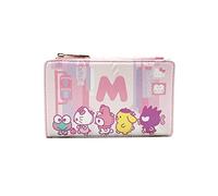 Loungefly X Sanrio Hello Kitty Kawaii Printed Flip Wallet, Pink, Taille Unique, Zip Wallet