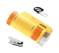 Loupe Scientifique Miniature Enfant Outil Exploration Visual Lumineux éducatif Cadeau fille école biologie Initiation expérience Manuel Compact