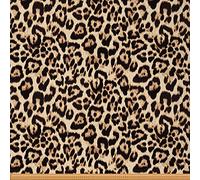 Loussiesd Cheetah Upholstery Fabric for Chairs Leopard Print Wild Animal Printed Fabric by The Yard Animal Print Safari Waterproof Outdoor Fabric for DIY Projects Brown Black 5 Yards (L460*W150cm)