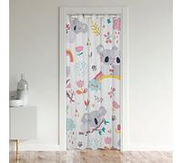 Loussiesd Koala Doorway Curtain Privacy Cute Animal Rainbow Door Cover Curtain Set Decor Bedroom Living Room Carpet Machine Washable Insulated Thermal Curtains for Bedroom for Home 86x203cm 1 Panel