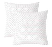 Loussiesd Mermaid Pattern Throw Pillow Covers Set of 2 Circle Round Cushion Case Cartoon Decor Pillowcase Kawaii Indoor Outdoor Super Soft 55x55cm