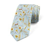 Loussiesd Sea Turtle 145x8cm Men's Ties Ocean Marine Themed Funny Ties for Men Gift Hawaiian Summer Tortoise Men's Novelty Neckties