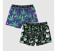 Lousy Livin Boxer Briefs 2-Pack Outer Weedy Men's Boxers New