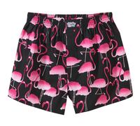 Lousy Livin Boxer Shorts Flamingos Turquoise Black White Underwear
