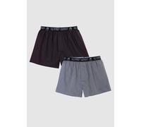 Lousy Livin - Boxerbriefs Pack Of 2 Herringbone Grey/Black - Boxershorts - black - XL - 100% Organic Cotton XL