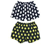 Lousy Livin Boxershorts 2 Pack Toast & Lemon Black Underwear Men