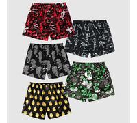 Lousy Livin Boxershorts Black Night 5-Pack Underwear Organic Cotton