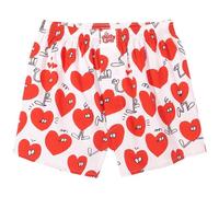 Lousy Livin Boxershorts Valentines White Hearts Boxer Shorts Underwear