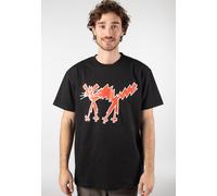 Lousy Livin - Cat Black - T-Shirt - black - L - 100% Organic Cotton L
