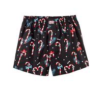 Lousy Livin Christmas Boxershorts "Sugar Sticks" Candy Organic Short X-mas