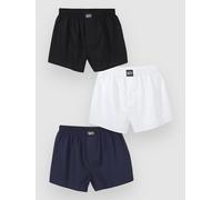 Lousy Livin Plain 3Pack Boxershorts navy M