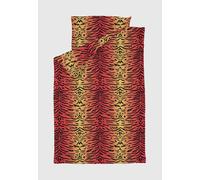 Lousy Livin Bed Linen Tiger Saffron Duvet Cover Pillowcase Novelty
