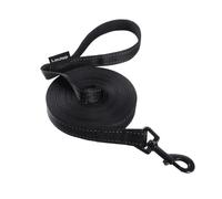 Loutep Reflective Training Lead for Dogs 3m 5m 10m 15m 20m 25m 30m Strong Nylon Rope Extra Long Line Dog Lead Leash with Padded Handle for Large Medium Small Puppy Recall Pet Walking Obedience