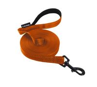 Loutep Reflective Training Lead for Dogs 3m 5m 10m 15m 20m 25m 30m Strong Nylon Rope Extra Long Line Dog Lead Leash with Padded Handle for Large Medium Small Puppy Recall Pet Walking Obedience