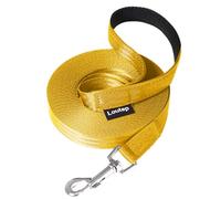 Loutep Training Lead for Dogs 3m 5m 10m 15m 20m 25m 30m Strong Nylon Rope Extra Long Line Dog Lead Leash with Padded Handle for Large Medium Small Puppy Recall Pet Walking Obedience Outdoor Play