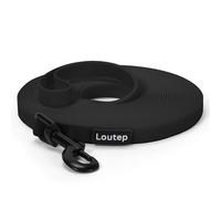Loutep Waterproof Dog Leash 5ft, 10ft, 16ft, 30ft, 50ft PVC Recall Long Line Dog Leash Beach Swimming Tracking Training Dogs Lead for Pet, Medium and Large Dogs