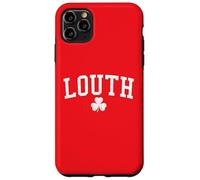 Louth Ireland St Patricks Day Retro Distressed Shamrock Case for iPhone 11 Pro Max
