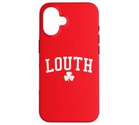 Louth Ireland St Patricks Day Retro Distressed Shamrock Case for iPhone 16