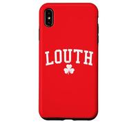 Louth Ireland St Patricks Day Retro Distressed Shamrock Case for iPhone XS Max