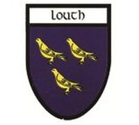 Louth Irish County Crest Shield Car Bike Sticker Decal Northern Ireland