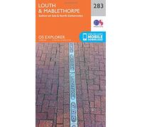 Louth & Mablethorpe Map | Sutton on Sea & North Somercotes | Ordnance Survey | OS Explorer Map 283 | England | Walks | Hiking | Maps | Adventure