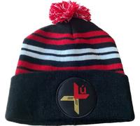 LOUTH Official All Ireland GAA County Home Style Black Bobble hat