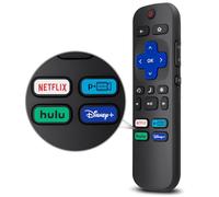 LOUTOC Universal for Roku TV Remote,Replacement for Hisense/Sharp Roku TV,TV Remote with Netflix Disney+/Hulu/Prime Video Buttons