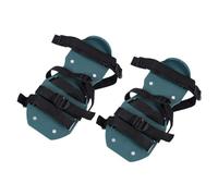Louttary 1 Pair of Lawn Aerator Shoes for Grass, Spiked Shoes Green PP+Carbon Steel Lawn Lawn Soil Loosening Aerator Spiked Shoes