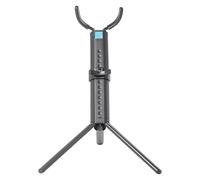 Louttary Portable Foldable Saxophone Holder Stand with Metal Leg Base Foldable for Alto Saxophone