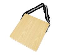 Louttary Portable Travel Wooden Box Drum, Hand Percussion Instrument for Kids and Adults, Cajon Hand Drum