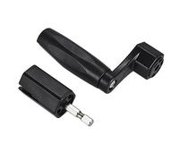 Louttary String Peg Winder Yukri String Changing Tool Ukulele String Changing Tool 2-In-1 Electric/Manual Guitar String Knob Curler