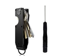 louuuou 2 PCS Key Organiser Set, Key Holder Keyring Tool With Twisted Screws Easy to Use Convenient Beautiful Durable, Orbitkey Suitable for People Who Need to Carry Multiple Keys When Going Out