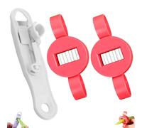 louuuou 3 PCS Runner Bean Slicers and Stringers Set, Compact and Portable Green Bean Slicer Kitchen Slicing Tool, Runner Beans Cutter Suitable for Cutting Beans Into Filamentous Shapes