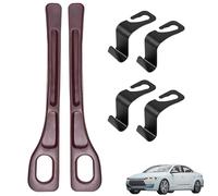 louuuou 6 PCS Car Seat Gap Filler Organiser, Dual-slot Car Seat Gap Organizer Universal Cars Seat Gap Leak Proof Filling StripUniversal Fit for Most Vehicles Non-Slip Design