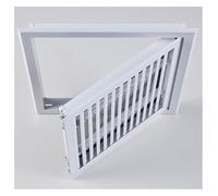 Louvered Access Panel, Access Panel Air Grille Vent Cover Multiple Sizes(600x600 mm/23.6x23.6 in)