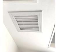 Louvered Access Panel for Drywall, white Cover Holes in Wall for Hotels, Ceiling Access Panel 20x20/22x22in(500x500mm/20x20in)