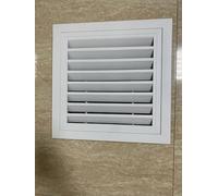 Louvered Access Panel for DrywallAir Return Vent Cover Ventilation Grill Plate for Home 20x45cm (7.9x17.7in) & Stylish Airflow Solution