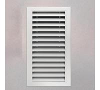 Louvered Access Panel for Ventilated/Inspection, Large Wall Hole Cover Inspection Access Door Aluminum, Concealed Island Door Inspection Vent Systems for Drywall(60x120cm(23.6x47.2in))