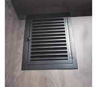 Louvered Access Panel, Ventilated Wall or Ceiling Cover, Inspection Door for Plumbing, Heating, Electrical Repair Access, Durable Aluminum Construction