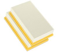 Louvered filter 2 x suitable like Kärcher 6.904-367.0 NT 35/1 NT 45/1 vacuum ...