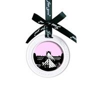 Louvre Museum Renaissance Seine Ornament Charm Aromatherapy Pendant Charm