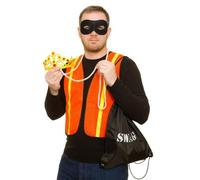 Louvre Robber Halloween Group Costume for French Museum Jewel Heist Disguise Complete Fancy Dress Kit Funny