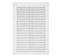 Louvre Vent D/170x240W 240mm X 170mm with Fly Screen - Designed to Provide efficient air Circulation While preventing dust, Debris, and Insects from Entering Your Space.
